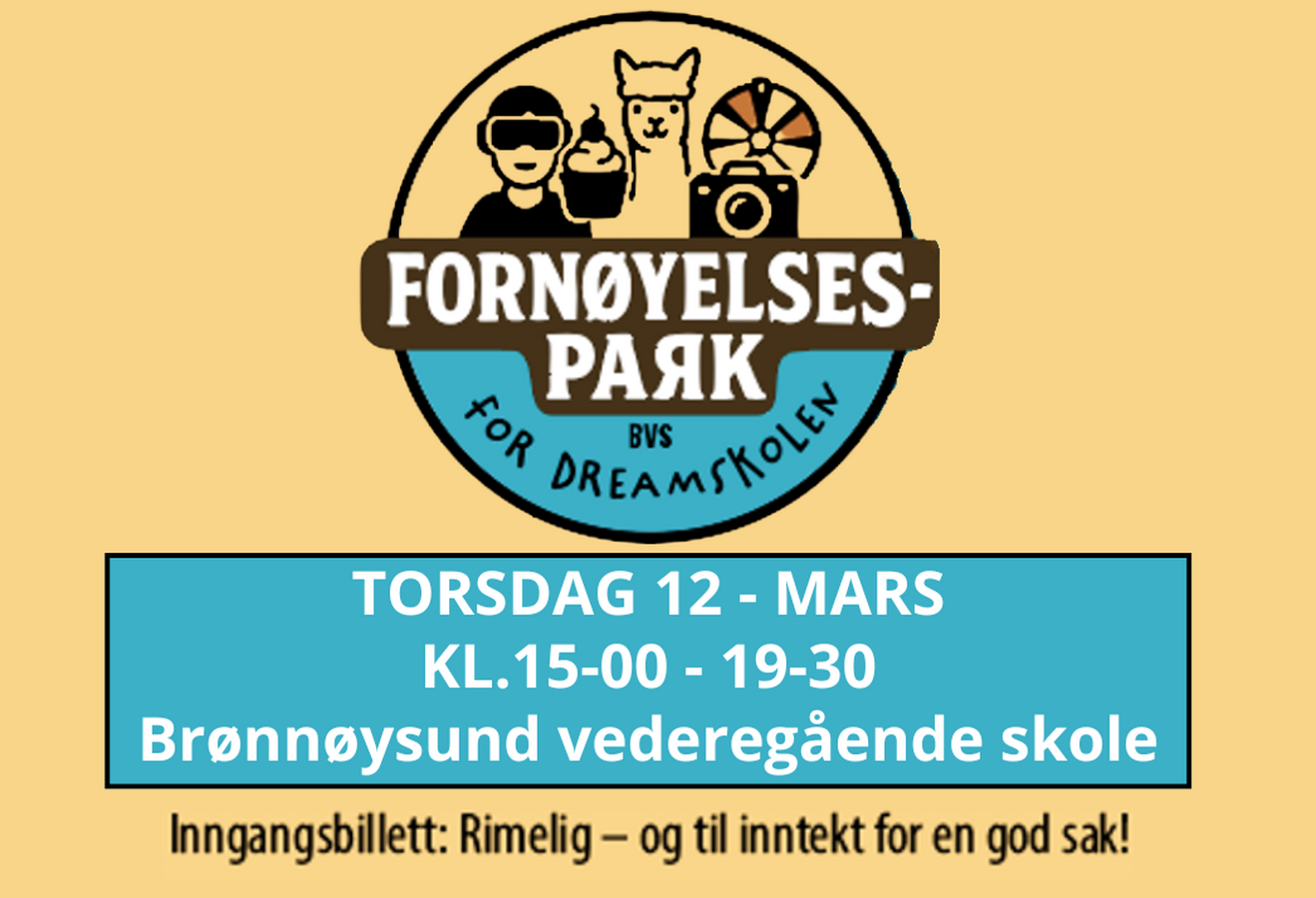 Brønnøysund videregående skole gjentar fjorårets suksess – fornøyelsespark!